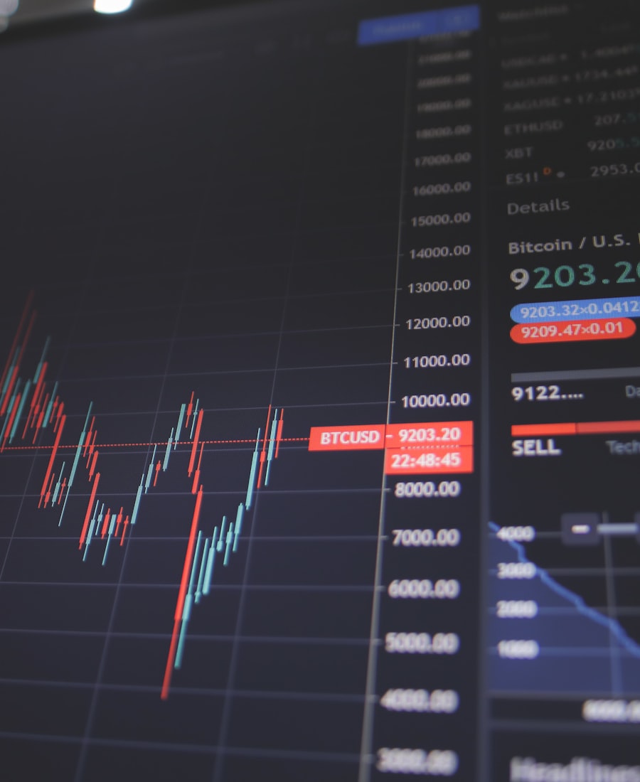 Sample AI stock analysis report page on a tablet